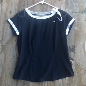 Nike dry fit top with bow